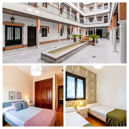 Center Of Seville! Luxury In Sevillian Manor House! Apartmán Sevilla